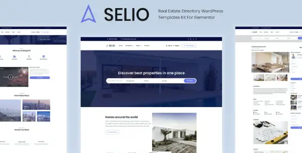 Selio – Real Estate Directory Template Kit